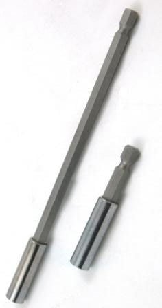 Toolzone Screwdriver Bit Holder Set 2pc 60mm 150mm 1/4 Hex Shank Magnetic - Toolzone Kdpsd271