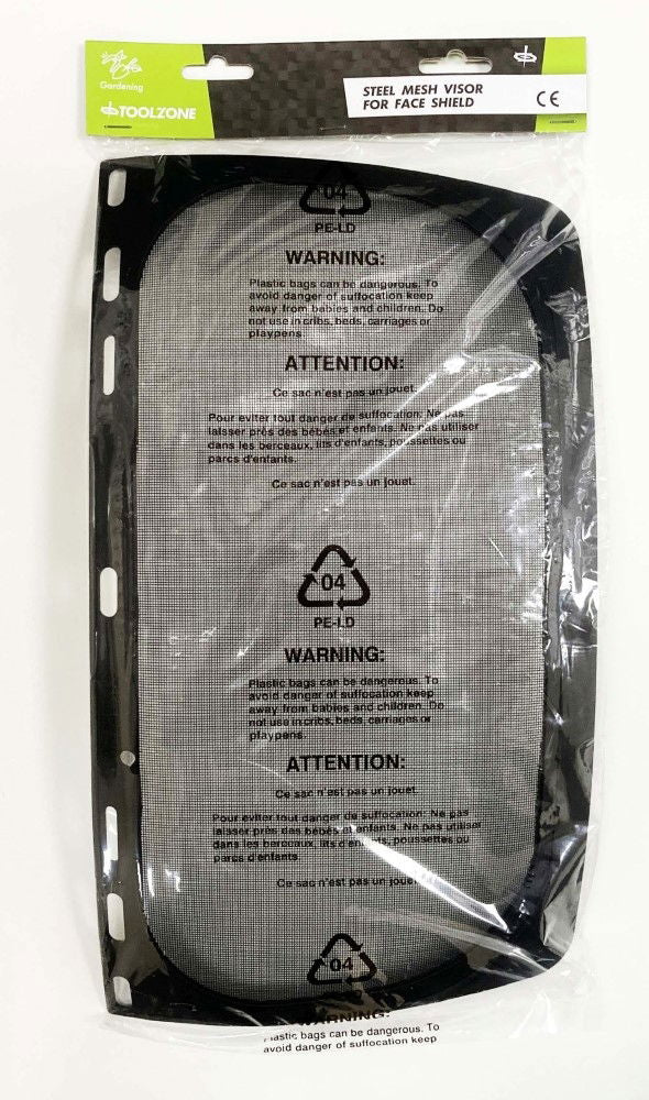 Toolzone Spare Steel Mesh Visor for SF013 - Toolzone Kdpsf008