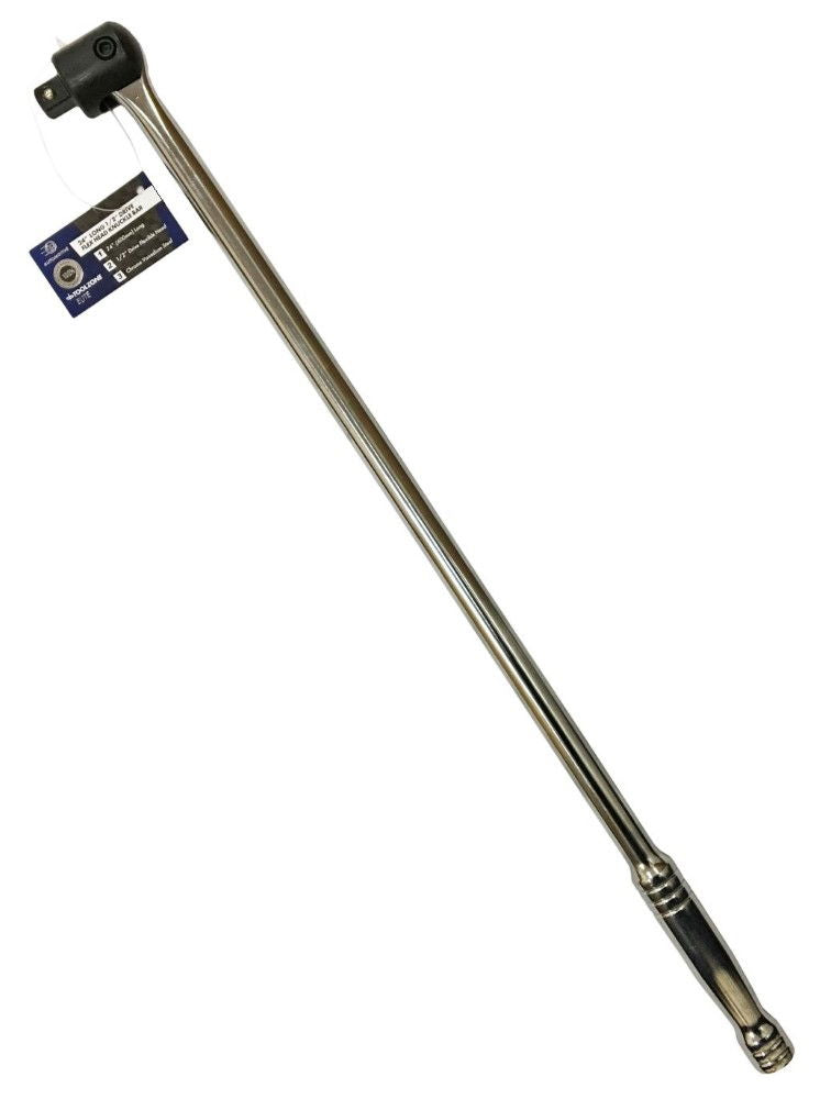 Toolzone Knuckle Bar 1/2 Drive 24 Crv Polished Flexible Head - Toolzone Kdpss153