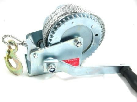 Toolzone Boat Winch 1200lb 20m Rope 5mm Diameter - Toolzone Kdptd023