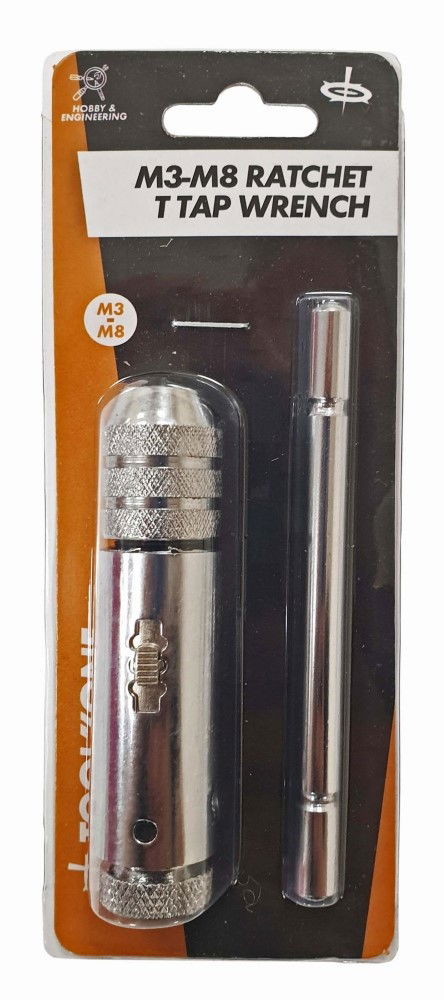Toolzone Ratchet T Tap Wrench M3-m8 - Toolzone Kdptp115