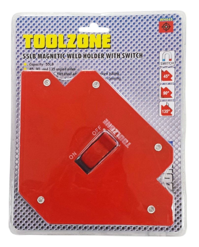 Toolzone Magnetic Weld Holder Switched 55lb - Toolzone Kdpwh045