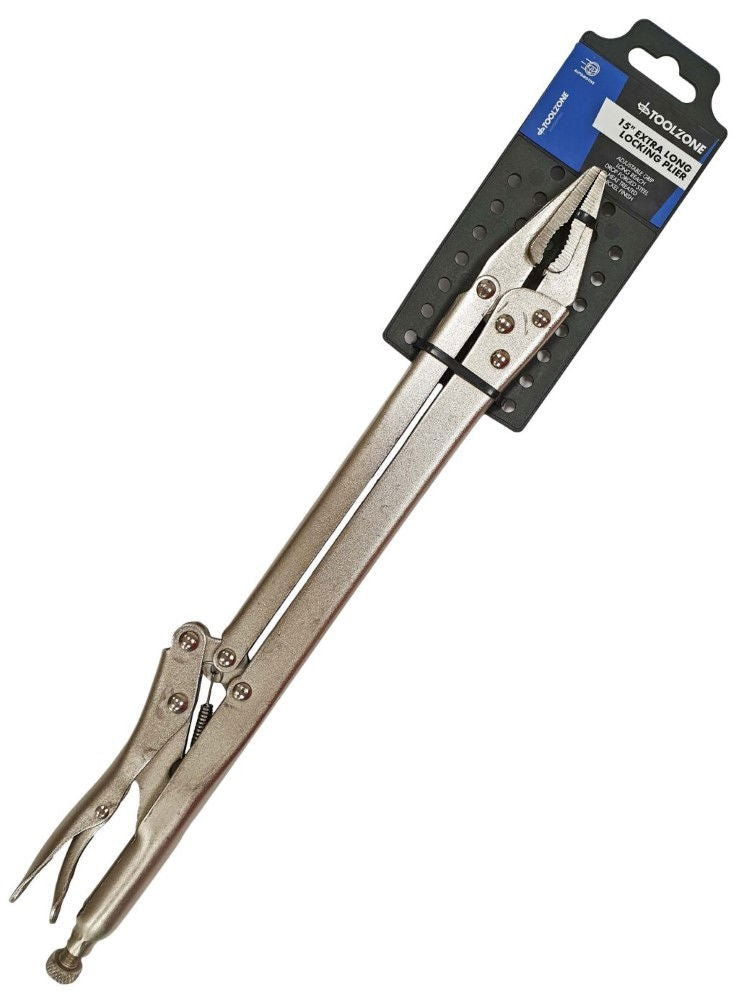 Toolzone Locking Plier Extra Long 15 - Toolzone Kdpwr121