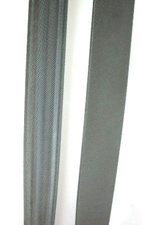 Toolzone File Set 2pc 300mm Soft Grip Handles Flat and Half Round - Toolzone Kdpww197