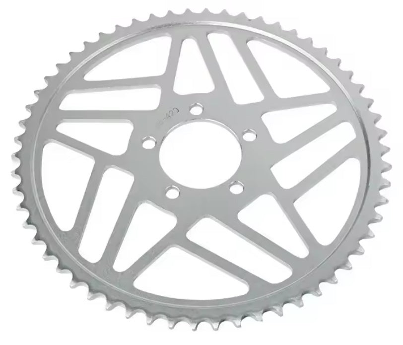 SUR-RON Rear Sprocket Steel 58t 420 Chain Surron Light Bee X L1e Segway X160 X260