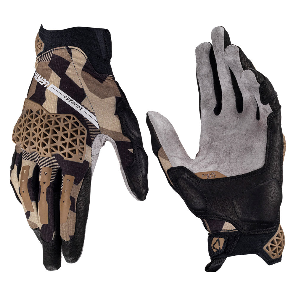 Leatt Glove Adventure 7.5 X-Flow Short Desert Brown M