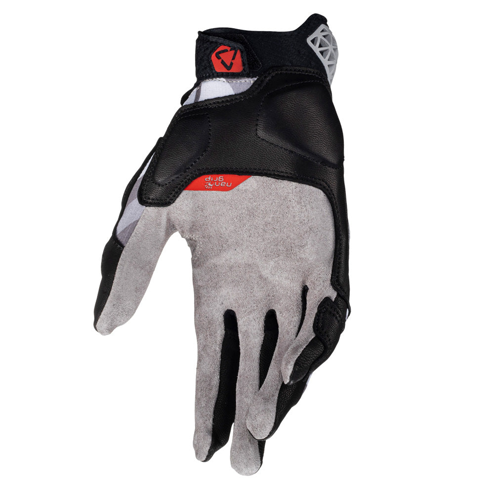 LEATT GLOVE ADVENTURE 7.5 X-FLOW SHORT STEEL    M