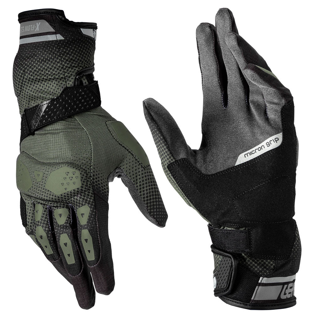 Leatt Glove Adventure 5.5 X-Flow Forest Green