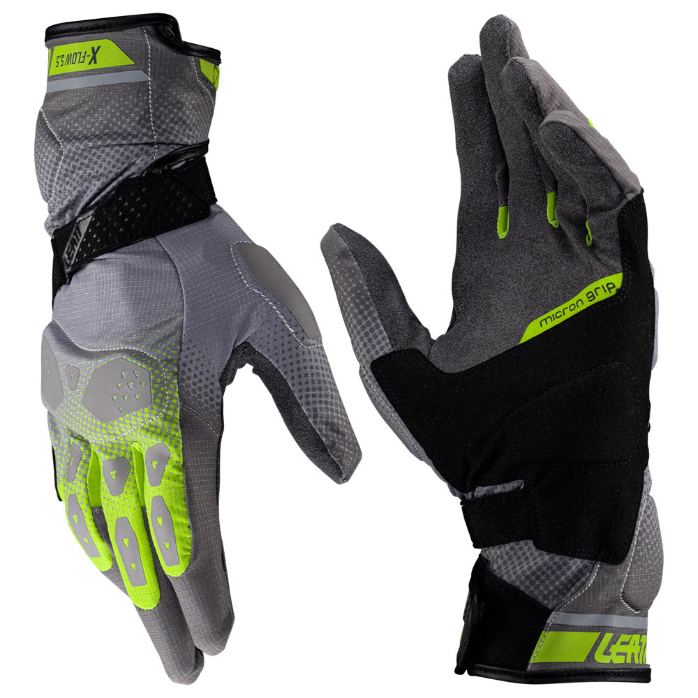 Leatt Glove Adventure 5.5 X-Flow Hi-Viz