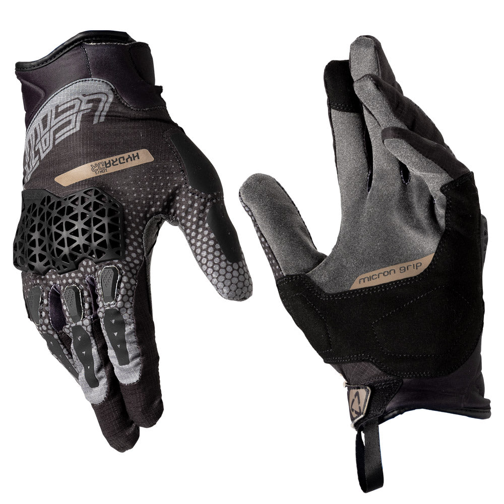Leatt Glove Adventure 5.5 HydraDri Short Stealth Black/Grey M