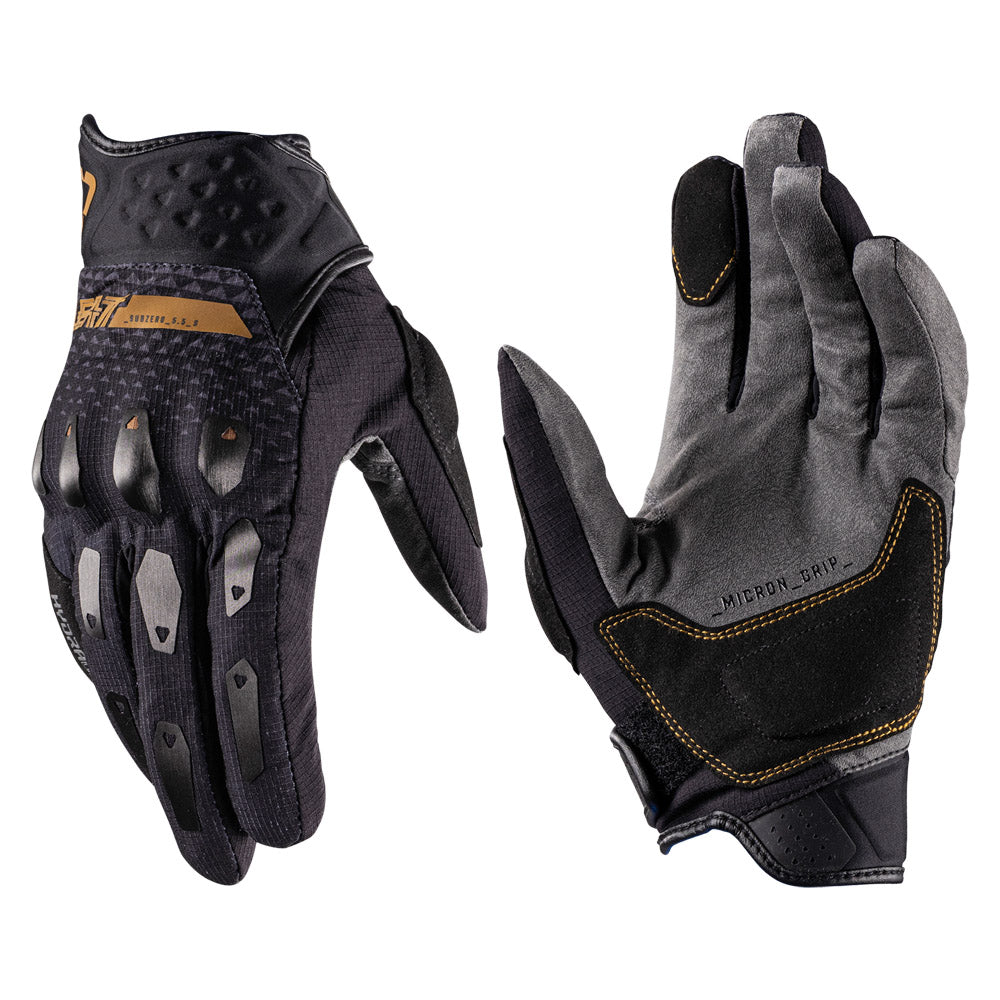 Leatt Glove Adventure 5.5 SubZero Short Stealth Black/Grey