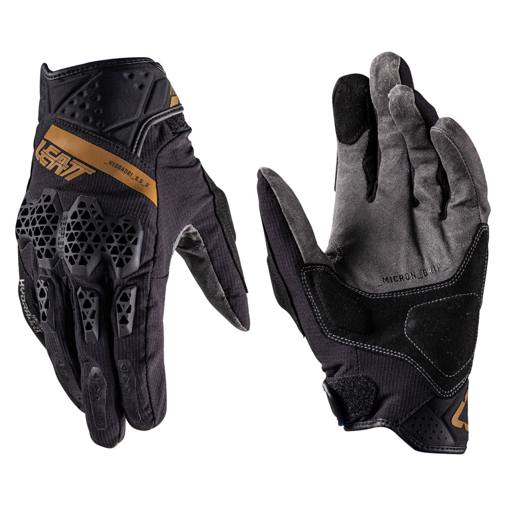 Leatt Glove Adventure 6.5 HydraDri Short Stealth Black/Grey XL