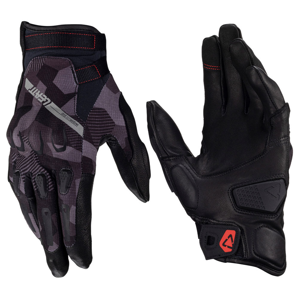 Leatt Glove Adventure 7.5 HydraDri Short Camo Grey