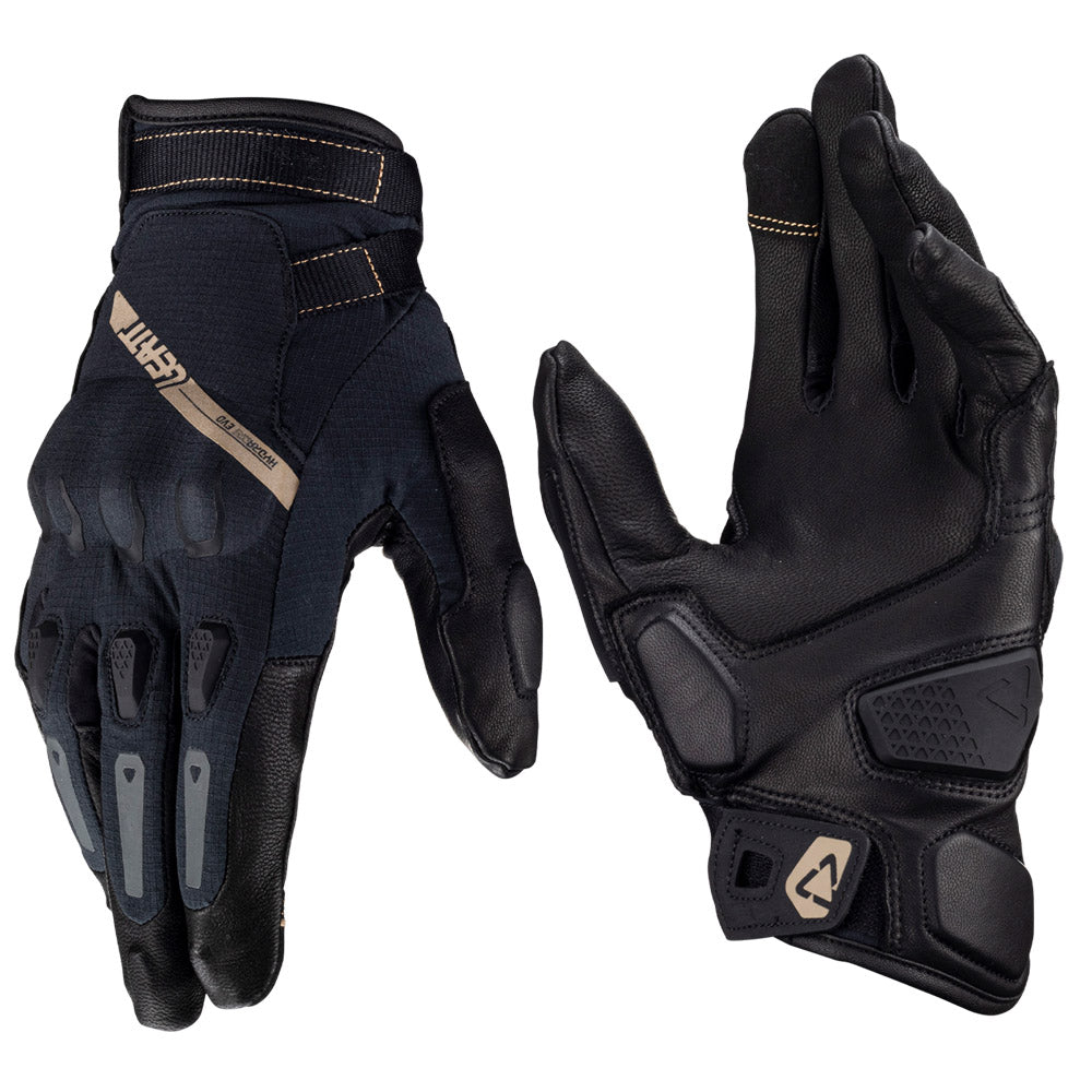 Leatt Glove Adventure 7.5 HydraDri Short Stealth Black/Grey