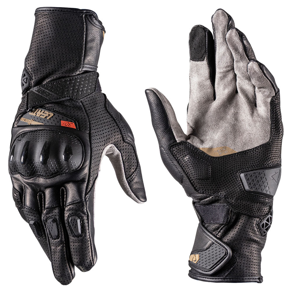 Leatt Glove Adventure 8.5 X-Flow Stealth Black/Grey XL