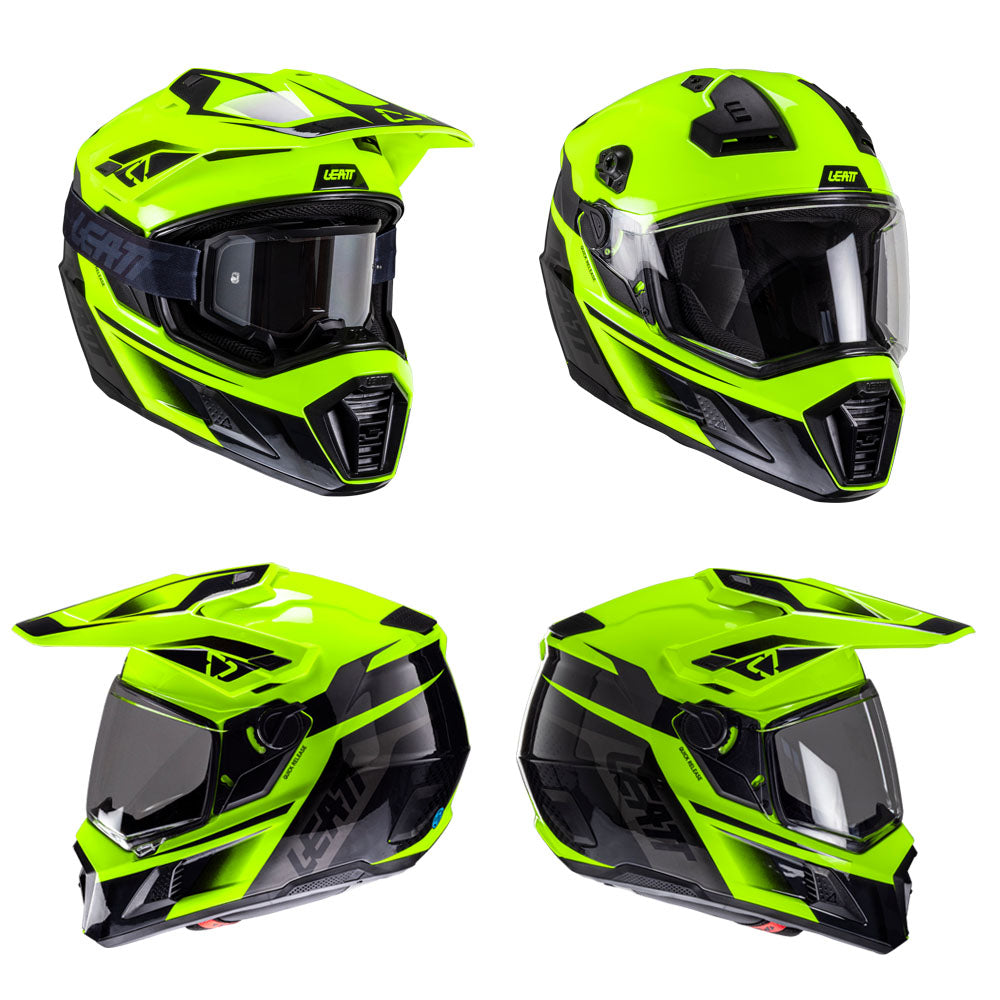 LEATT HELMET ADVENTURE 8.5 V25 HI-VIZ    S