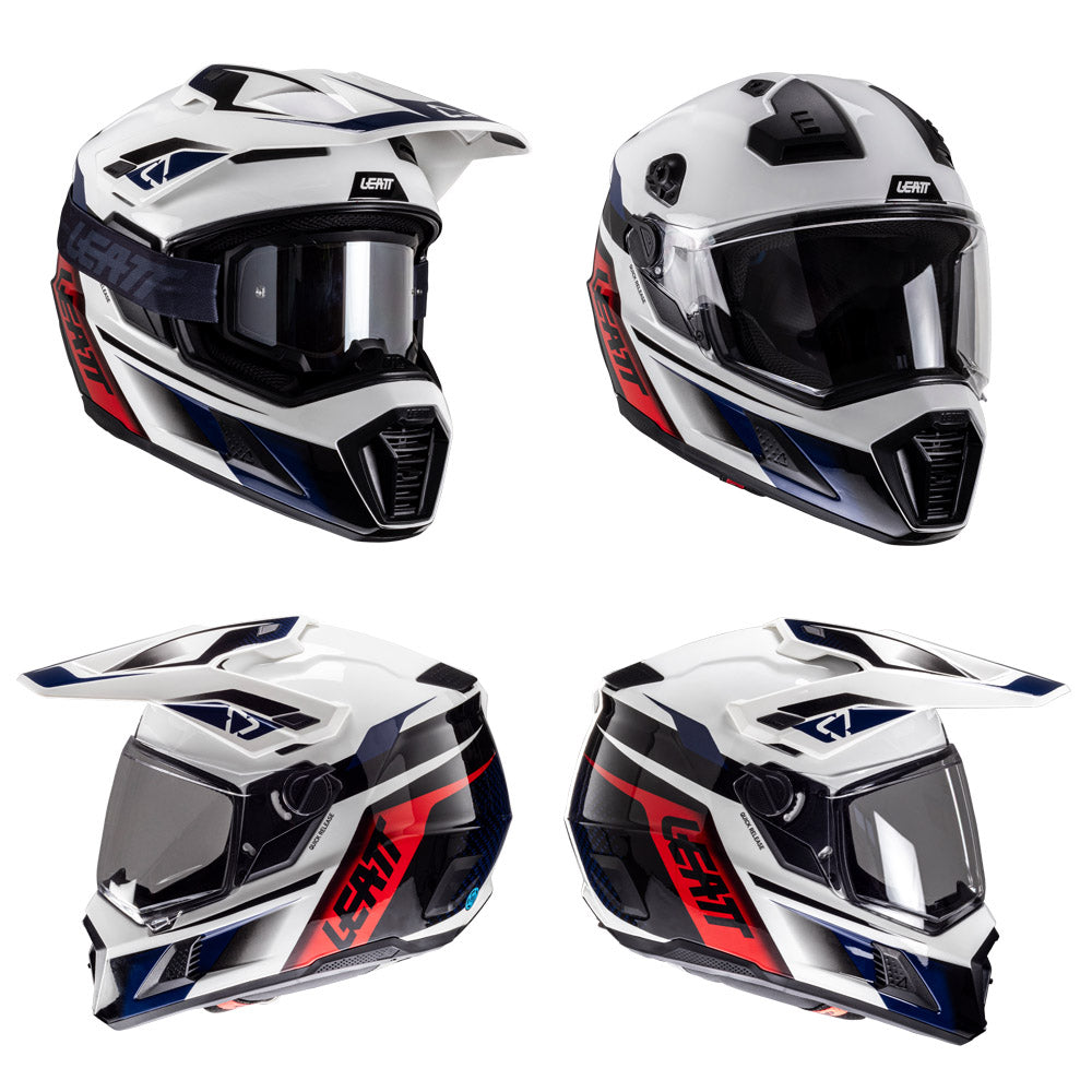 LEATT HELMET ADVENTURE 8.5 V25 ROYAL  BLUE  M