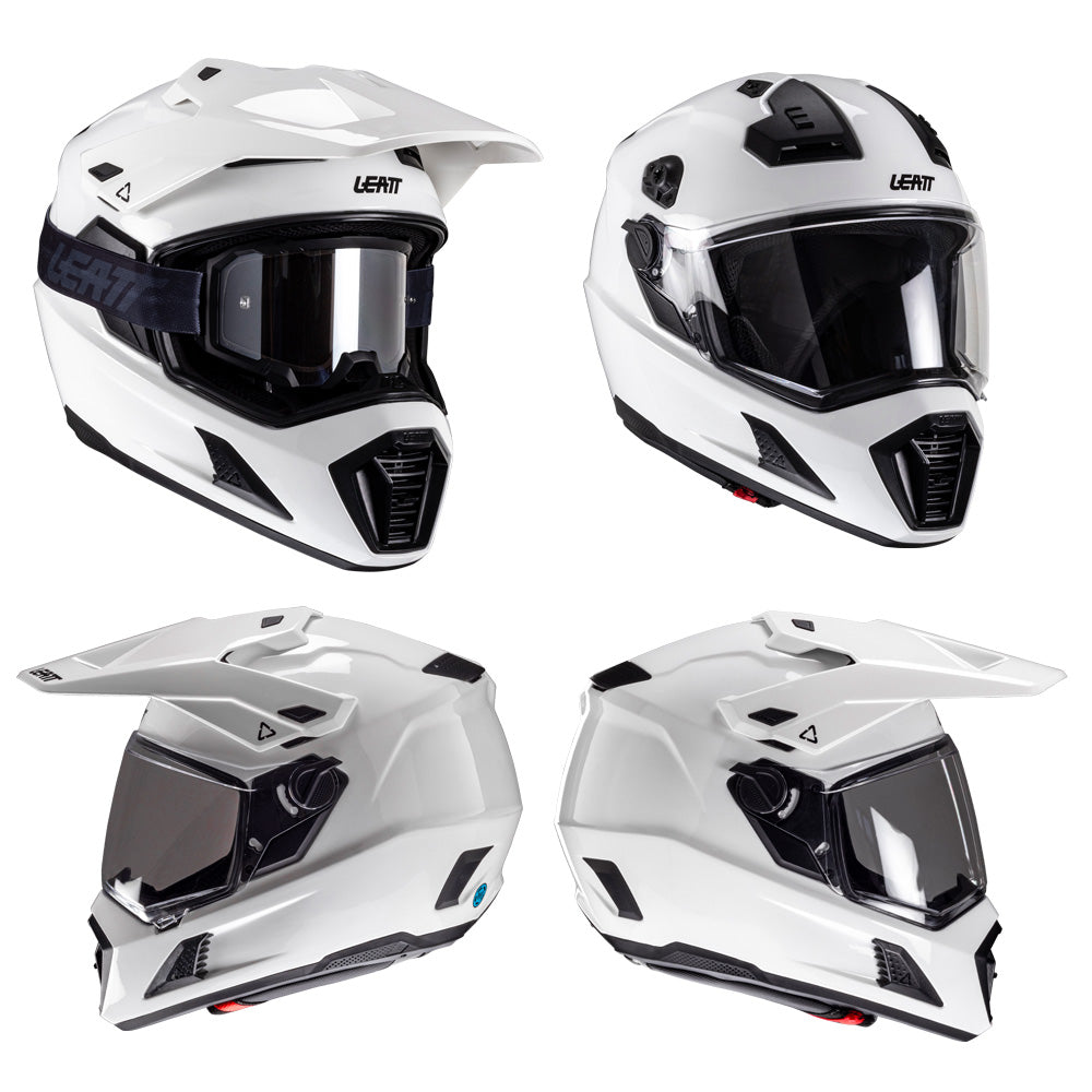 LEATT HELMET ADVENTURE 8.5 V25   WHITE  XXL