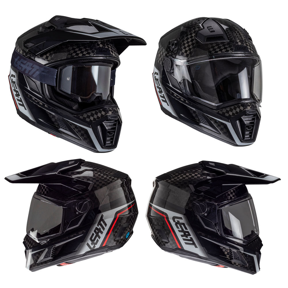 LEATT HELMET ADVENTURE 9.5 V25 CARBON    S