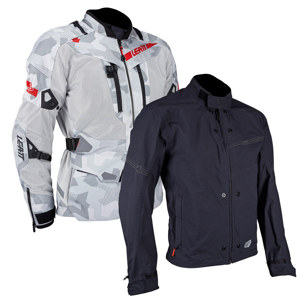 LEATT JACKET ADVENTURE FLOWTOUR 7.5 STEEL    XXL