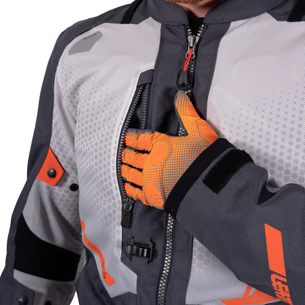 Leatt Adventure Jacket Adventure Flowtour 5.5 Iron  Grey  XXL