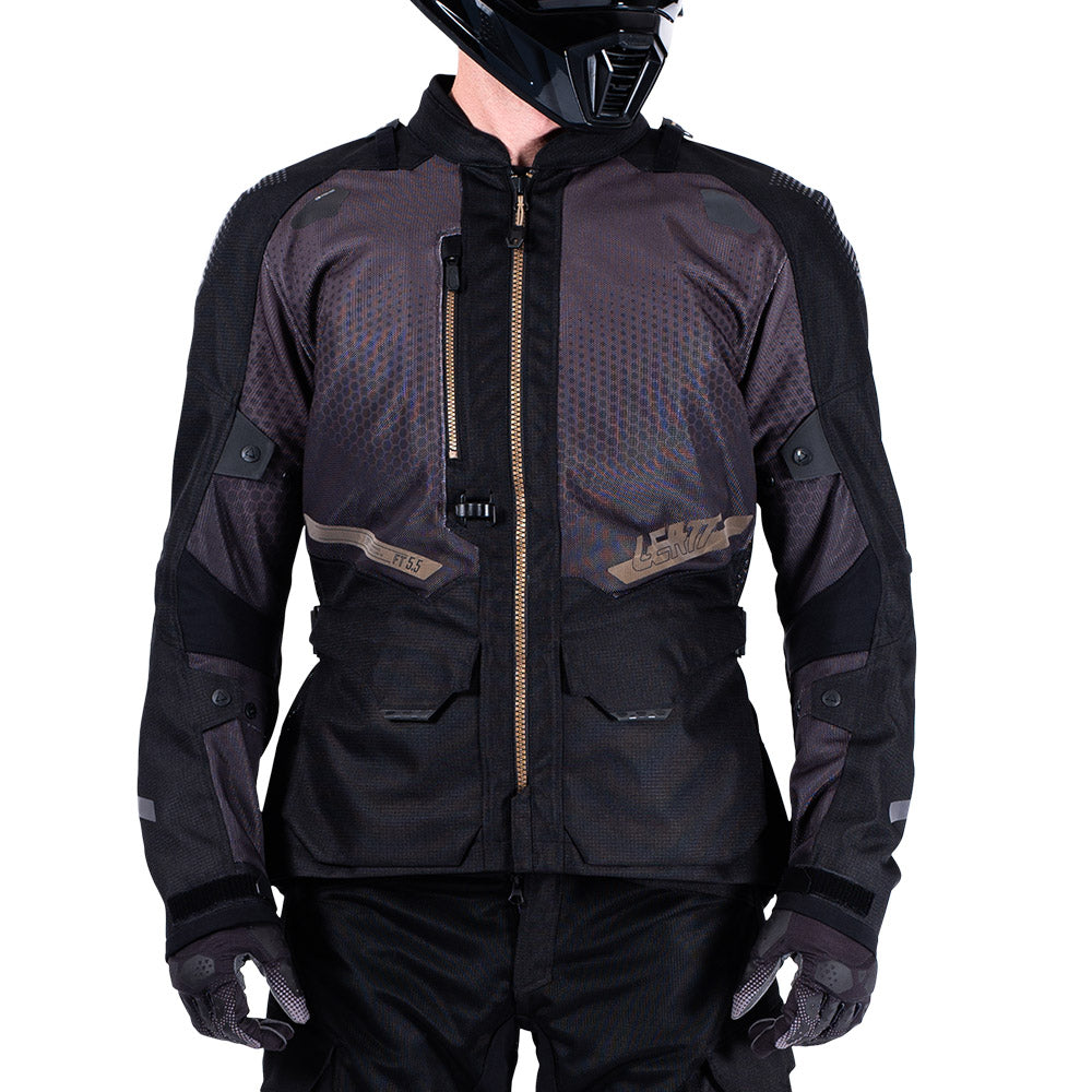 Leatt Adventure Jacket Adventure Flowtour 5.5 Stealth  Black  M