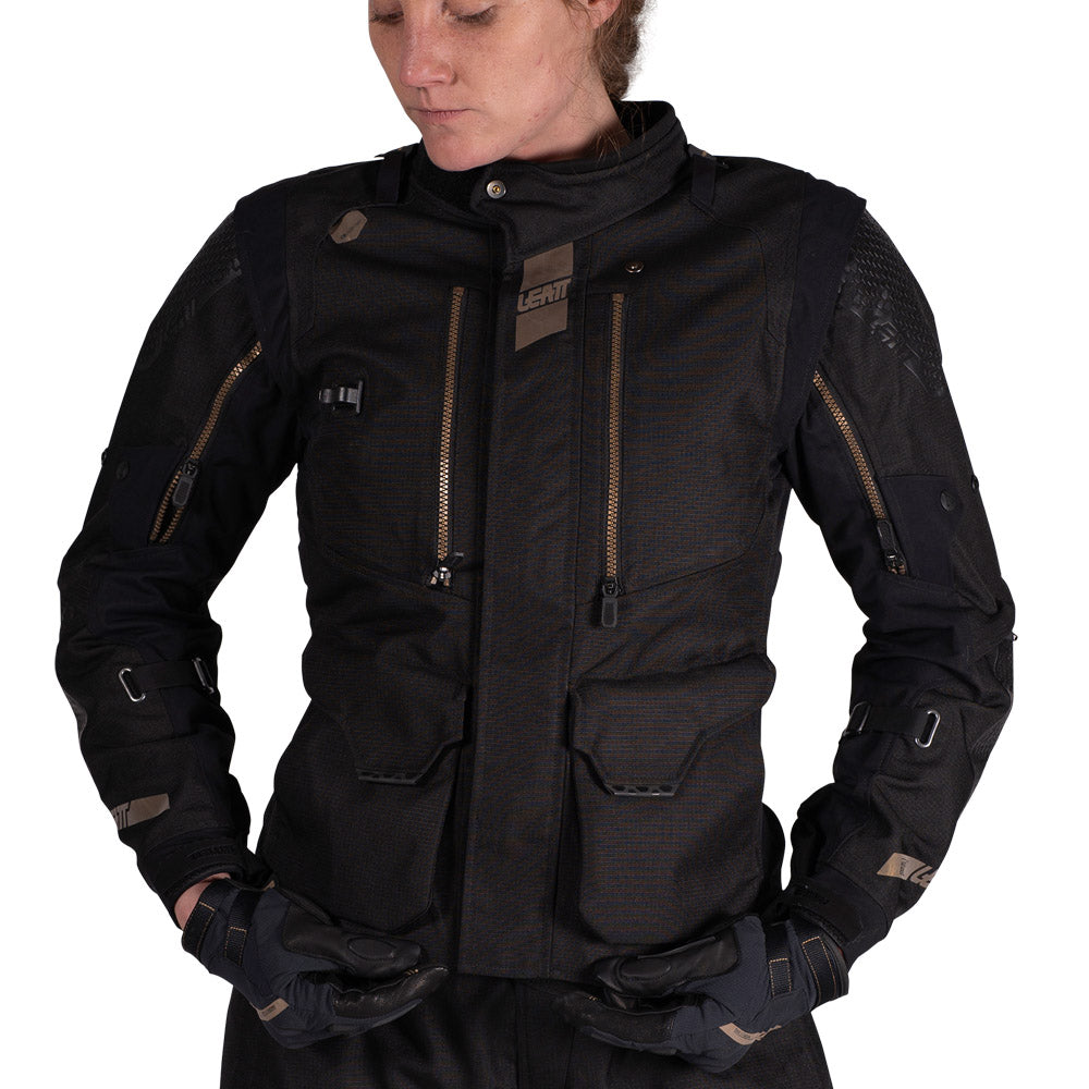 Leatt Adventure Jacket Adventure Multitour 5.5 Women Stealth  Black  3XL
