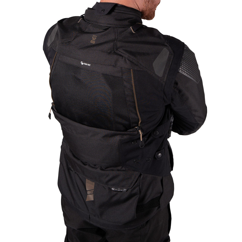 Leatt Adventure Jacket Adventure Multitour 5.5 Stealth  Black  XL