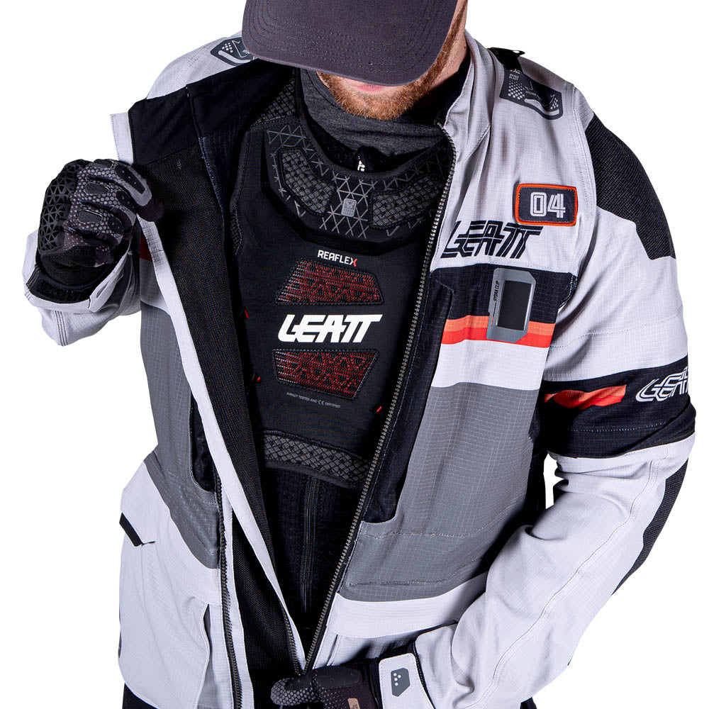 LEATT JACKET ADVENTURE RALLY 5.5  GREY  XXL