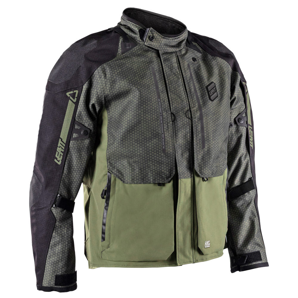 Leatt Jacket Adventure DriTour 5.5 Short Camogreen