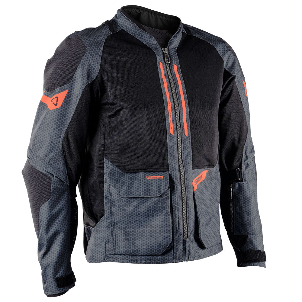 Leatt Jacket Adventure Flowtour 4.5 Short Iron Grey