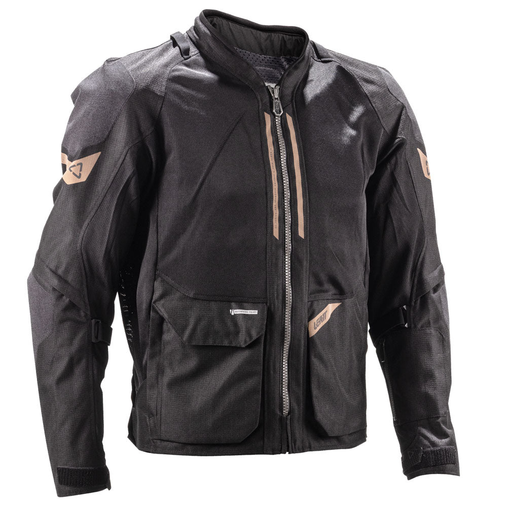 Leatt Jacket Adventure Flowtour 4.5 Short Stealth Black/Grey XL