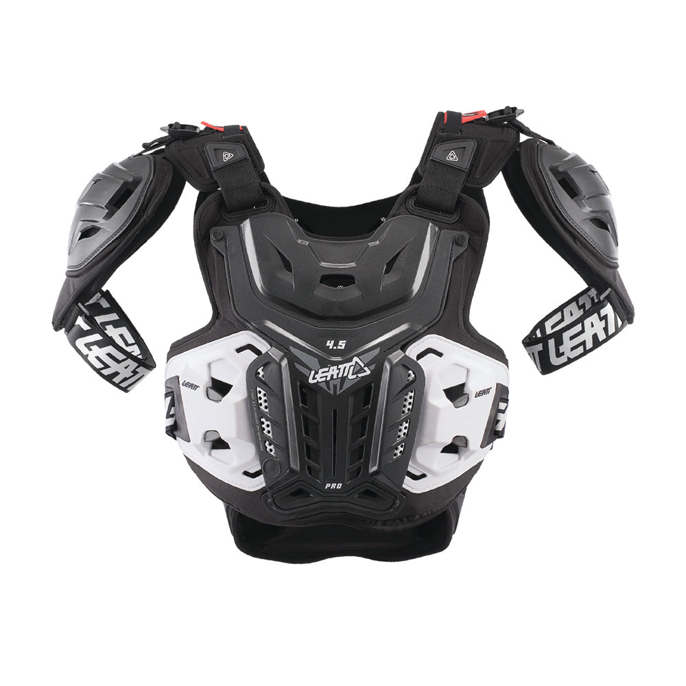 Leatt Chest Protector 4.5 Pro Black Adult  Black  XXL