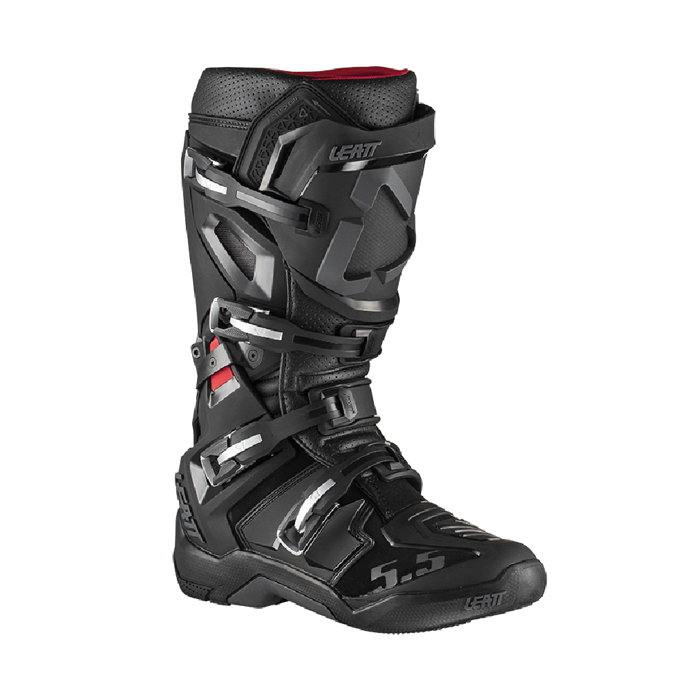 Leatt Boot Gpx 5.5 Flexlock Stealth  Black  EU43 UK8
