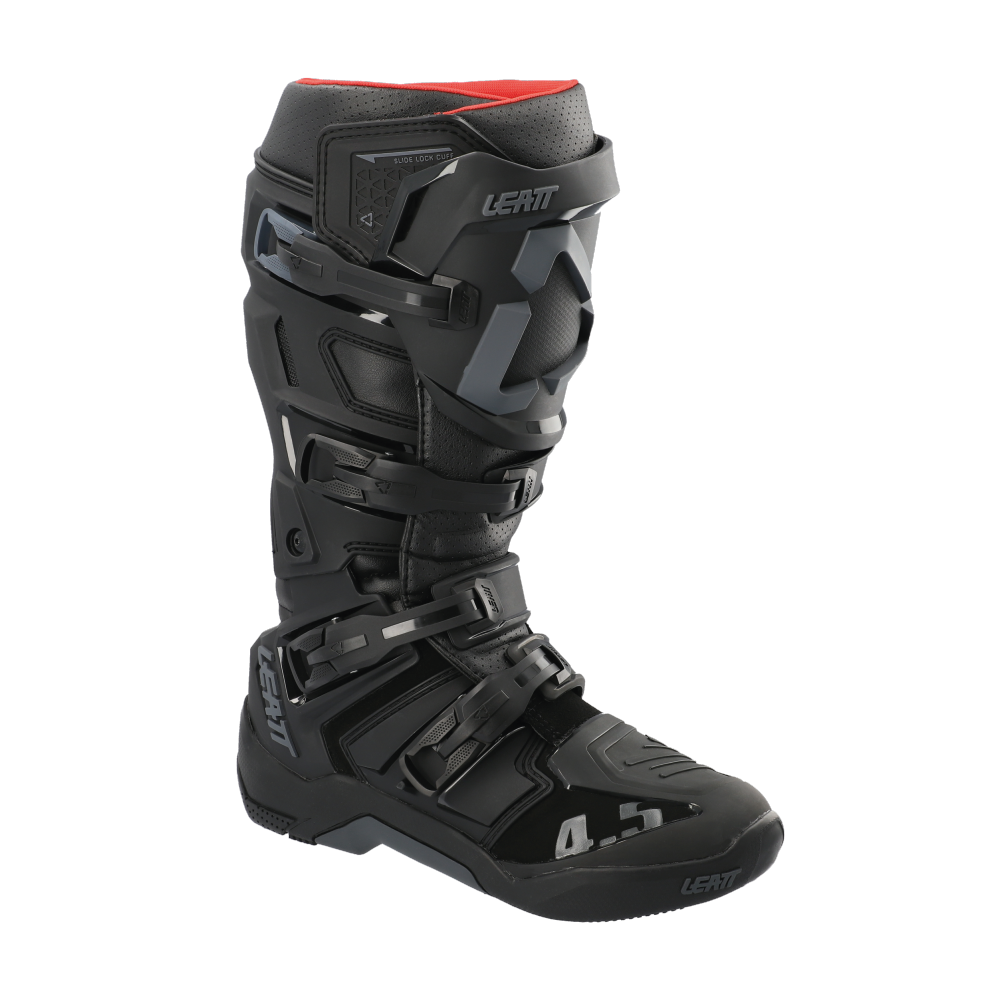 LEATT BOOT 4.5 BLACK  BLACK  EU44.5