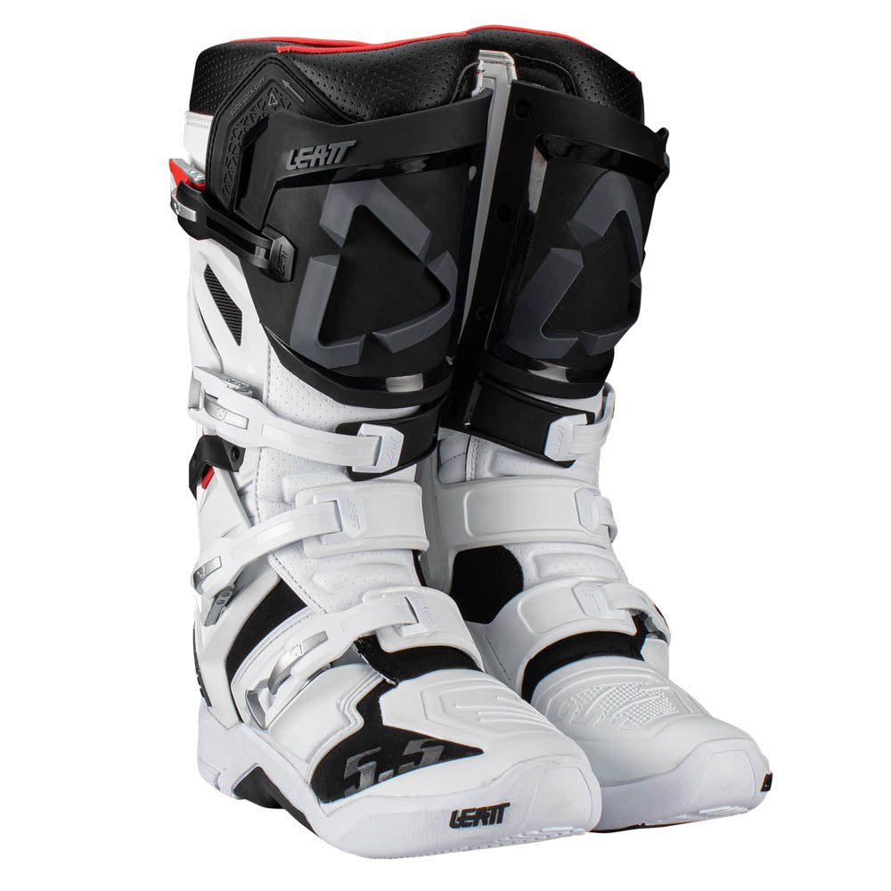LEATT BOOT 5.5 FLEXLOCK WHITE  WHITE  EU45.5