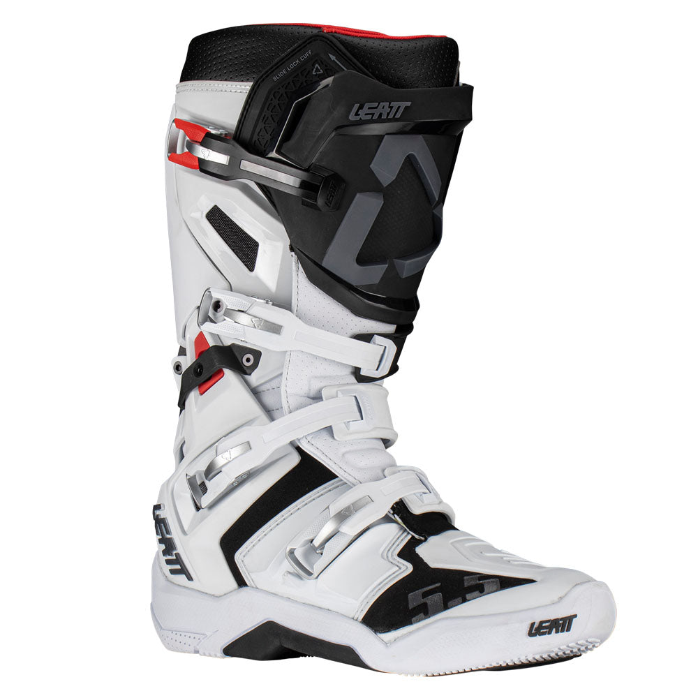 LEATT BOOT 5.5 FLEXLOCK WHITE  WHITE  EU44.5