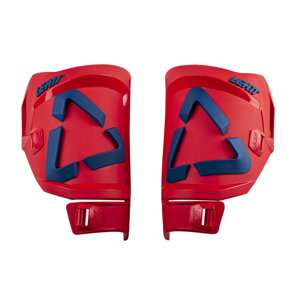 LEATT BOOT 5.5 SHIN PLATE KIT PAIR ROYAL  RED  EU40.5|EU42|EU43