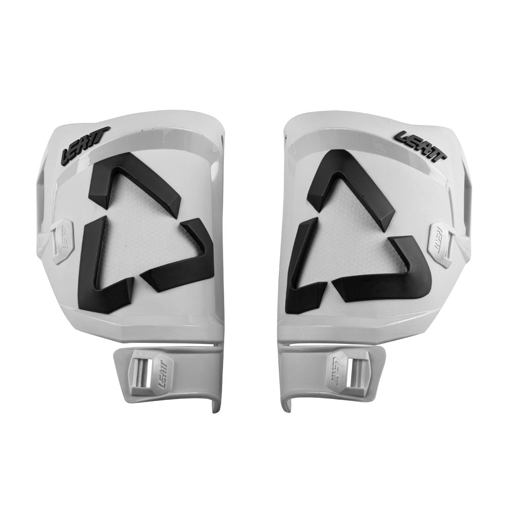 LEATT BOOT 5.5 SHIN PLATE KIT PAIR WHITE/BLACK  WHITE  EU40.5|EU42|EU43