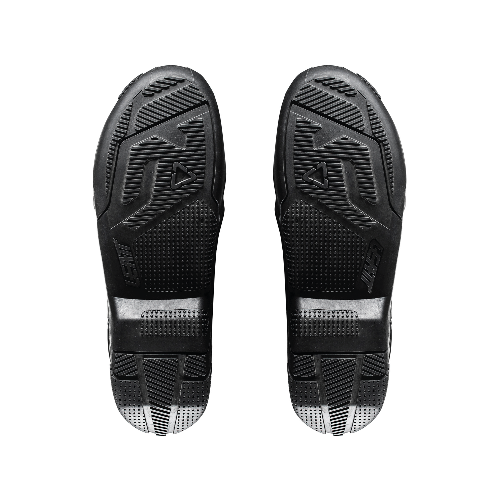 LEATT BOOT SOLE GPX 5.5 FLEXLOCK PAIR BLACK  BLACK  EU40