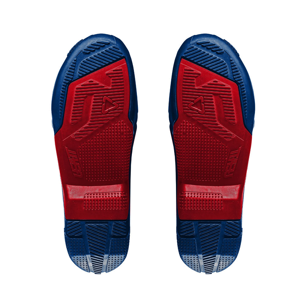 Leatt Boot Sole 4.5/5.5 Blue/Red  Red  Eu47|Eu48