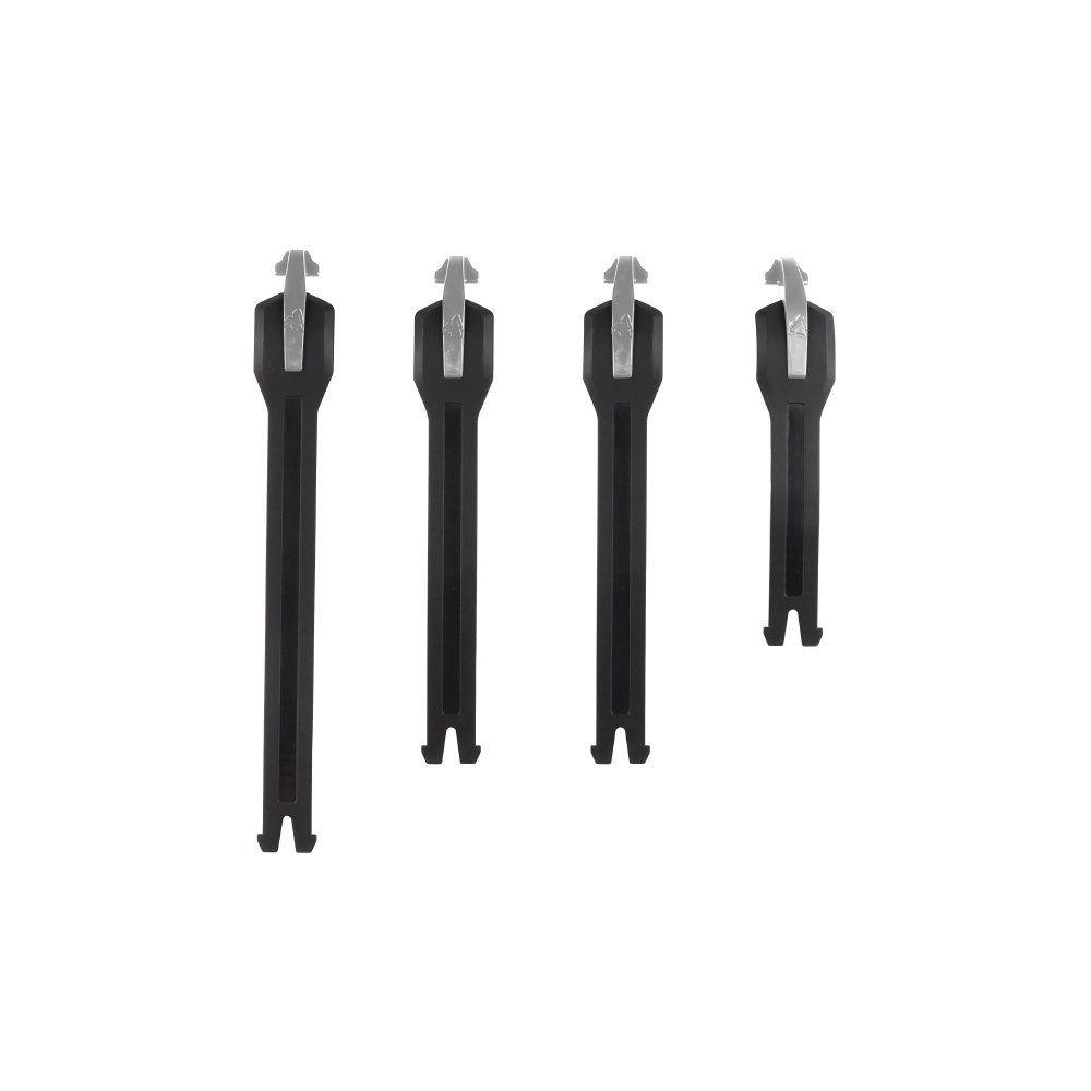 LEATT BOOT STRAP KIT GPX 5.5 FLEXLOCK 4PC  BLACK