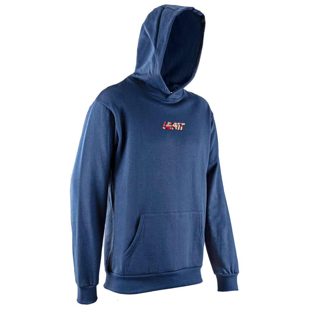Leatt Hoodie Core Denim Blue
