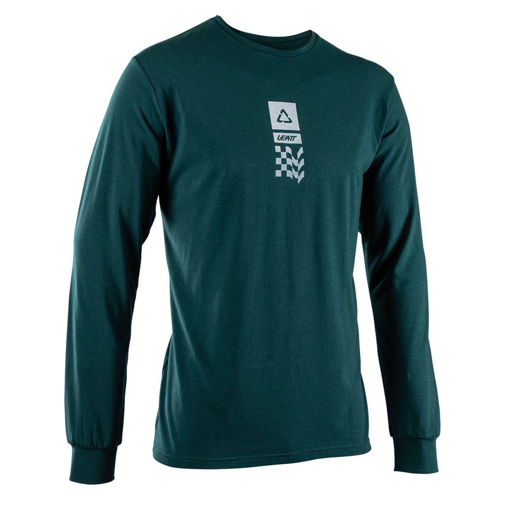 Leatt T-Shirt Long Sleeve Core Spruce Green