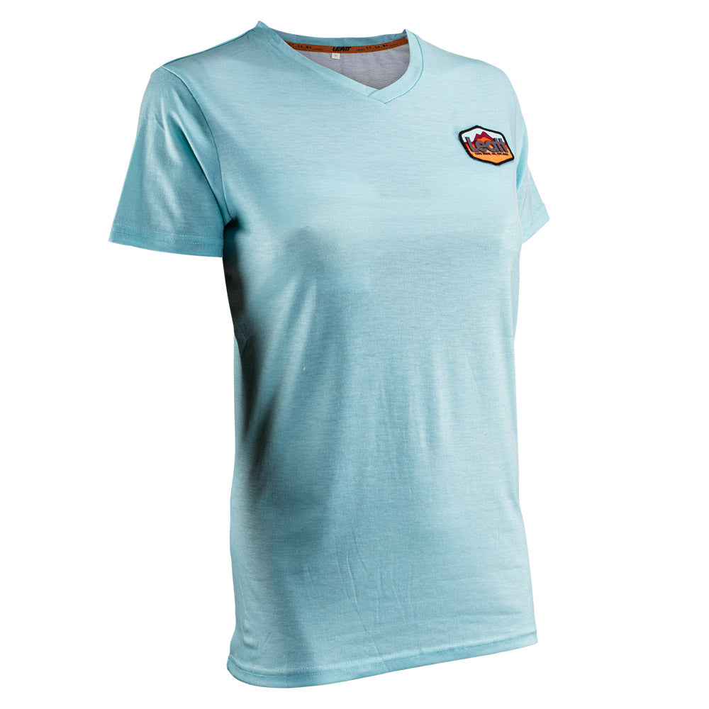 Leatt T-Shirt Premium Women Teal  Light Blue  12