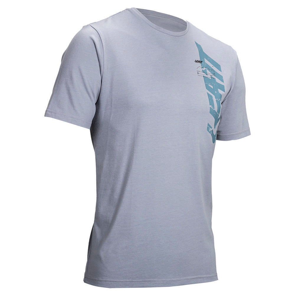 LEATT T-SHIRT CORE TITANIUM  GREY  XL