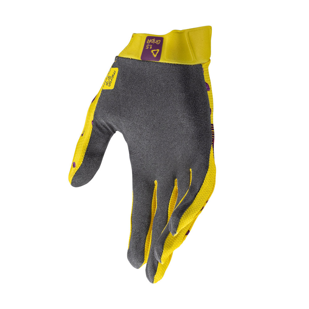 Leatt Glove Moto 1.5 Grip R Cheetah  Yellow  S