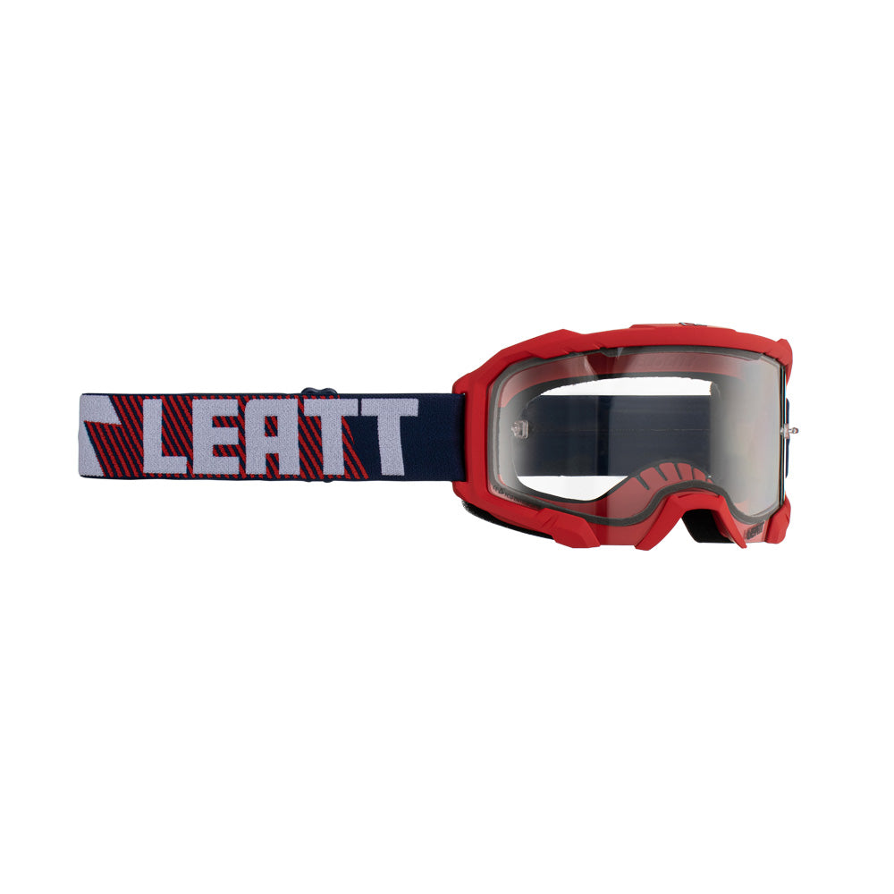 LEATT GOGGLE VELOCITY 4.5 ROYAL - CLEAR LENS  BLUE