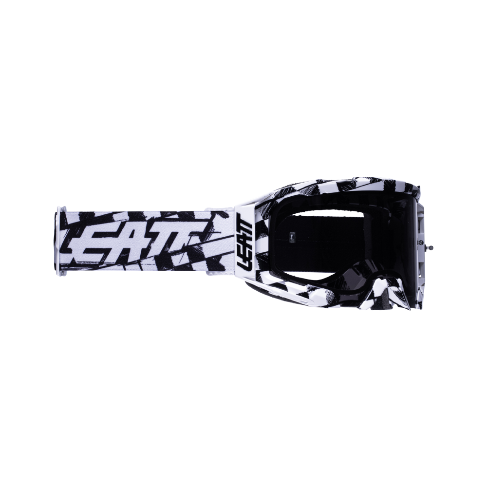 Leatt Goggle Velocity 5.5 Checker - Smoke Lens  Black