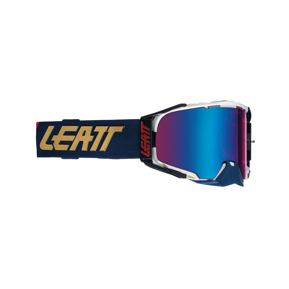 Leatt Goggle Velocity 6.5 Iriz Royal - Blue Lens  Blue